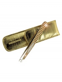 Add some glam to your bag and a little dazzle to your brow beauty routine with this luxe edition of our award-winning Slant. Our classic stainless steel tweezer is bejeweled with deliciously daring, beautifully bright Swarovski Elements. Famous for its precision, the Slant's perfectly aligned hand-finished tips are guaranteed to grab every hair, every time. Imported Add some glam to your bag and a little dazzle to your brow beauty routine with this luxe edition of our award-winning Slant. Our classic stainless steel tweezer is bejeweled with deliciously daring, beautifully bright Swarovski Elements. Famous for its precision, the Slant's perfectly aligned hand-finished tips are guaranteed to grab every hair, every time. Imported