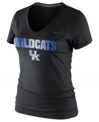Female Jocks Rule! Display your pride wearing this tee showcasing the Kentucky Wildcats by Nike. Female Jocks Rule! Display your pride wearing this tee showcasing the Kentucky Wildcats by Nike.