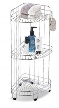 Organize It All 1755 3 Tier Corner Shower Caddy, Chrome Organize It All 1755 3 Tier Corner Shower Caddy, Chrome