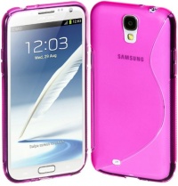 Cimo S Case Back Flexible TPU Cover for Samsung Galaxy S IV S4 GS4 4 - Pink Cimo S Case Back Flexible TPU Cover for Samsung Galaxy S IV S4 GS4 4 - Pink