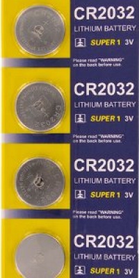 SE CR2032 Battery, Package of 5 (5 Packs 25 Batteries) SE CR2032 Battery, Package of 5 (5 Packs 25 Batteries)