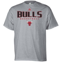 NBA adidas Chicago Bulls Ash Absolute T-shirt NBA adidas Chicago Bulls Ash Absolute T-shirt
