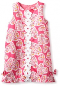 Lilly Pulitzer Girl's 2-6X Classic Shift Dress, Orchid Pink Sugar Rush, 2 Lilly Pulitzer Girl's 2-6X Classic Shift Dress, Orchid Pink Sugar Rush, 2
