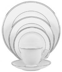 Lenox Federal Platinum Bone China 5-Piece Place Setting, Service for 1 Lenox Federal Platinum Bone China 5-Piece Place Setting, Service for 1