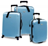 Travelers Choice Freedom 3 Piece Lightweight Hard-Shell Spinning Rolling Luggage Set Travelers Choice Freedom 3 Piece Lightweight Hard-Shell Spinning Rolling Luggage Set