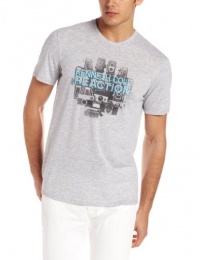 Kenneth Cole REACTION Men's Weight Logo Short Sleeve Crew Tee Kenneth Cole REACTION Men's Weight Logo Short Sleeve Crew Tee