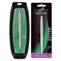 Parker Jotter Stainless Steel Ball Point Pen and Mechanical Pencil Set Parker Jotter Stainless Steel Ball Point Pen and Mechanical Pencil Set