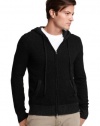 Vince Mens Charcoal Wool Hoody Sweater Hoodie X-Large Long Sleeves XL