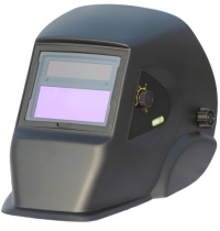 ArcPro 20702 Auto-Darkening Solar Powered Welding Helmet with Grinding Mode, Black ArcPro 20702 Auto-Darkening Solar Powered Welding Helmet with Grinding Mode, Black