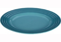 Le Creuset Stoneware 12-Inch Dinner Plate, Caribbean Le Creuset Stoneware 12-Inch Dinner Plate, Caribbean