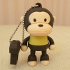 Baby Milo Monkey 4gb USB Flash Drive - Brown