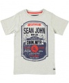 Sean John Dnm. Mfr. V-Neck T-Shirt (Sizes 2T - 4T) - gray, 4t