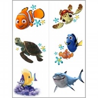 Disney Nemo's Coral Reef Tattoo (2 sheets) Party Accessory Disney Nemo's Coral Reef Tattoo (2 sheets) Party Accessory
