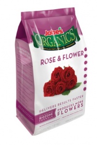 Jobe's 09426 Organic Rose & Flower Granular Fertilizer 4-Pound Bag