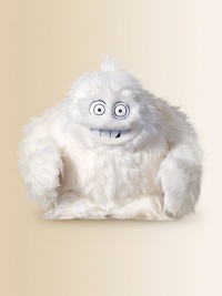 EXCLUSIVELY AT SAKS. Rumor has it that Yeti has been seen atop Saks, perhaps to get a good look at the Rockefeller Center tree. With a nod to these alleged sightings, we present a soft, plush version of this mythical winter guest, complete with a Saks backpack.Soft plushDrawstring backpack with Saks' snowflake motifAbout 10HRecommended for ages 3 and upPolyesterSurface washImported Please note: Book sold separately. EXCLUSIVELY AT SAKS. Rumor has it that Yeti has been seen atop Saks, perhaps to get a good look at the Rockefeller Center tree. With a nod to these alleged sightings, we present a soft, plush version of this mythical winter guest, complete with a Saks backpack.Soft plushDrawstring backpack with Saks' snowflake motifAbout 10HRecommended for ages 3 and upPolyesterSurface washImported Please note: Book sold separately.