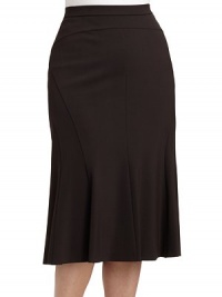 THE LOOKBanded waistBack zip with button closureFront and back Princess seamsGentle pleating at hemTHE FITAbout 32 from waist to hemTHE MATERIAL53% polyester/42% wool/5% elastaneFully linedCARE & ORIGINHand washImported THE LOOKBanded waistBack zip with button closureFront and back Princess seamsGentle pleating at hemTHE FITAbout 32 from waist to hemTHE MATERIAL53% polyester/42% wool/5% elastaneFully linedCARE & ORIGINHand washImported
