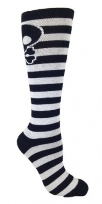 MOXY Socks Skater Skull Knee-High Striped CrossFit Deadlift Socks MOXY Socks Skater Skull Knee-High Striped CrossFit Deadlift Socks