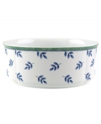 Get country charm and quality craftsmanship out of the Switch 3 round vegetable bowl, featuring bright white porcelain to complement the fun and incredibly versatile Villeroy & Boch dinnerware collection. Get country charm and quality craftsmanship out of the Switch 3 round vegetable bowl, featuring bright white porcelain to complement the fun and incredibly versatile Villeroy & Boch dinnerware collection.