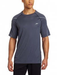 Speedo Men's Breaker Short Sleeve Rashguard Swim Tee