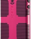 Speck Products SPK-A0487 CandyShell Grip Case for iPhone 5 - Retail Packaging - Raspberry/Black