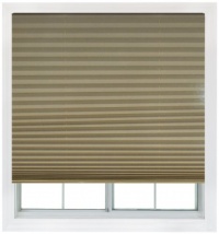 Easy Lift, 48-inch by 64-inch, Trim-at-Home (fits windows 28-inches to 48-inches wide) Cordless Pleated Shade, Light Filtering, Natural Easy Lift, 48-inch by 64-inch, Trim-at-Home (fits windows 28-inches to 48-inches wide) Cordless Pleated Shade, Light Filtering, Natural