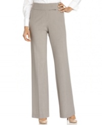 Flattering pants are an all-weather, all-season must have! This trouser-cut pair from Style&co. has a touch of stretch for an impeccable fit. Flattering pants are an all-weather, all-season must have! This trouser-cut pair from Style&co. has a touch of stretch for an impeccable fit.