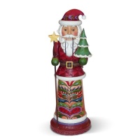 Enesco Jim Shore Heartwood Creek with Tree Nutcracker Santa Figurine, 10.75-Inch Enesco Jim Shore Heartwood Creek with Tree Nutcracker Santa Figurine, 10.75-Inch