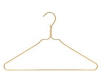 Gold Coat Hangers Heavy Duty Set of 10 Gold Coat Hangers Heavy Duty Set of 10