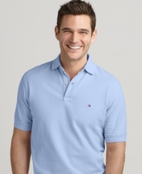 This timeless polo offers nonstop refinement and casual comfort for any season. This timeless polo offers nonstop refinement and casual comfort for any season.