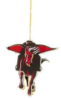 Baldwin TexasáTech UniversityáMascot 3-inch Sports Ornament Baldwin TexasáTech UniversityáMascot 3-inch Sports Ornament