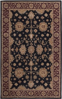 Rizzy Home JU0094 Jubilee 8-Feet by 8-Feet Round Area Rug, Black Rizzy Home JU0094 Jubilee 8-Feet by 8-Feet Round Area Rug, Black