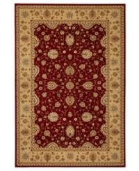 A collection of intricate medallions inspired by ancient Persian tapestries create a rich, multifaceted design in the Majesty area rug by Safavieh. Crafted in Turkey of heat-set polypropylene for long-lasting endurance and sheer color brilliance. (Clearance) A collection of intricate medallions inspired by ancient Persian tapestries create a rich, multifaceted design in the Majesty area rug by Safavieh. Crafted in Turkey of heat-set polypropylene for long-lasting endurance and sheer color brilliance. (Clearance)