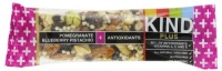 Kind Bar Plus: Pomegranate Blueberry Pistachio PLUS Antioxidants; Box of 12 Kind Bar Plus: Pomegranate Blueberry Pistachio PLUS Antioxidants; Box of 12