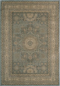 Momeni BELMOBE-03LBL7A9A LightBlue Rug Momeni BELMOBE-03LBL7A9A LightBlue Rug