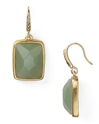 Get the inside track to bold style with this pair of drop earrings from Carolee, accented by eye-catching tonal stones.