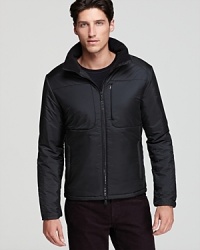 An understated, fully functional jacket addresses the increasingly cold weather and your modest need for modern style. From Victorinox. An understated, fully functional jacket addresses the increasingly cold weather and your modest need for modern style. From Victorinox.