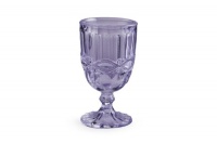 Rosanna Vintage Glass, Purple Goblet, Set of 4 Rosanna Vintage Glass, Purple Goblet, Set of 4