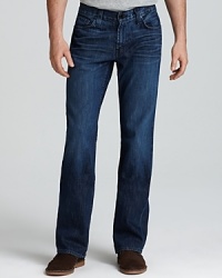 Expertly faded, these J Brand jeans carefully balance classic styling with modern influence for an unbeatable pair that goes with everything, from pocket tees to blazers. Expertly faded, these J Brand jeans carefully balance classic styling with modern influence for an unbeatable pair that goes with everything, from pocket tees to blazers.