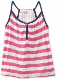 Splendid Girls 7-16 Rugby Stripe Top, Cotton Candy, 10 Splendid Girls 7-16 Rugby Stripe Top, Cotton Candy, 10