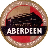 Aberdeen London Railway 18x18 Reclaimed Wood Sign Wall Decor Art Aberdeen London Railway 18x18 Reclaimed Wood Sign Wall Decor Art