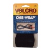 Velcro One Wrap Straps, Black (90700)