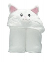 Pickles Pals 27X54 Hooded Towel, White Cat