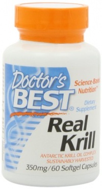 Doctor's Best Real Krill, 60-Count Doctor's Best Real Krill, 60-Count