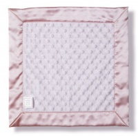 SwaddleDesigns Plush Dot Baby Lovie, Pastel Pink SwaddleDesigns Plush Dot Baby Lovie, Pastel Pink