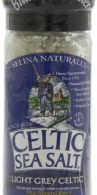 Celtic Sea Salt Light Grey Celtic Large Grinder, Sea Salt, 3 Ounce