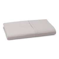 Alternating bands of luxurious matte and shiny silk, trimmed in airy chiffon elevate a simple bedding ensemble. Sheets and pillowcases are simple, soft 410-thread count Egyptian cotton with a saddle stitch hem. Alternating bands of luxurious matte and shiny silk, trimmed in airy chiffon elevate a simple bedding ensemble. Sheets and pillowcases are simple, soft 410-thread count Egyptian cotton with a saddle stitch hem.