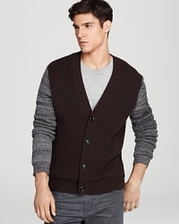 Edun Contrast Sleeve Cardigan Edun Contrast Sleeve Cardigan