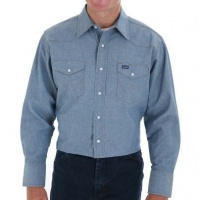 Wrangler Men's Big-Tall Cowboy Cut Work Western Shirt Wrangler Men's Big-Tall Cowboy Cut Work Western Shirt