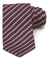 Whether you're speaking at the conference or giving a toast for a friend, this stately tie from Armani Collezioni gives your words an added authority. Whether you're speaking at the conference or giving a toast for a friend, this stately tie from Armani Collezioni gives your words an added authority.