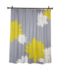 Ashley Shower Curtain, Citron Ashley Shower Curtain, Citron